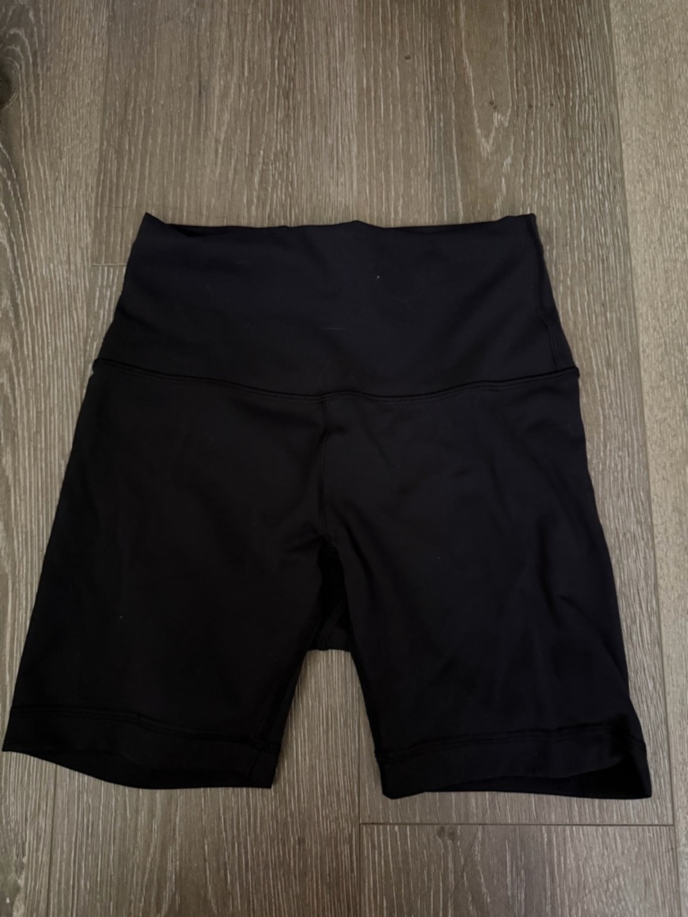 lululemon athletica wundertrain High-Waist Black Bike Shorts